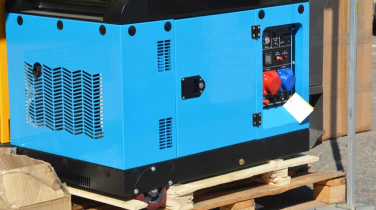 Backup generator with wheels Standby power generator for sale
