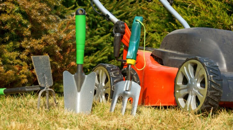 Garden tools and lawn mower