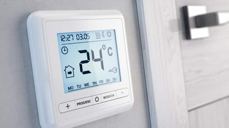 Modern digital programmable Thermostat