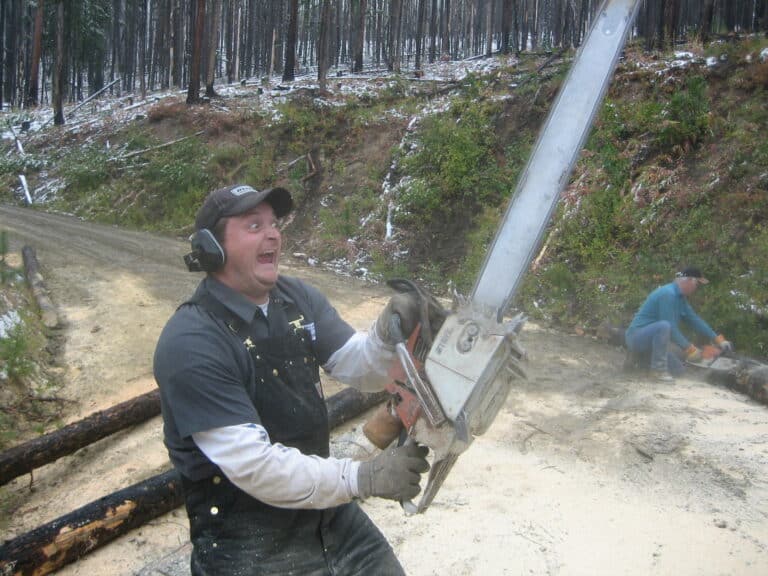 What is a Chainsaw Kickback? Kyle's Garage