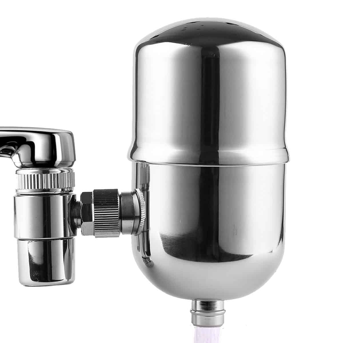 Engdenton Faucet Water Filter Stainless-Steel