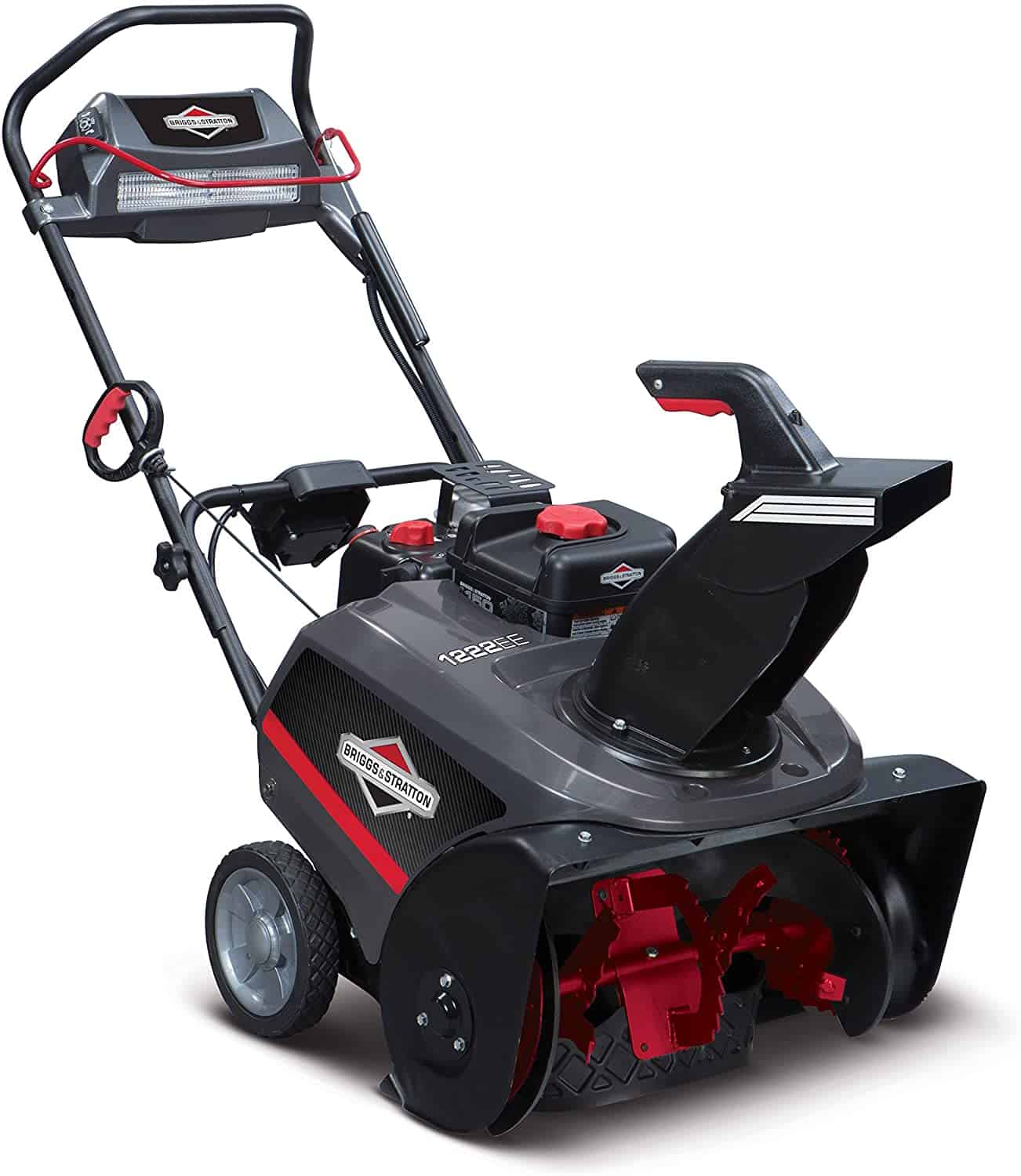 Briggs & Stratton 1222EE 22-Inch Single-Stage Snow Blower with SnowShredder