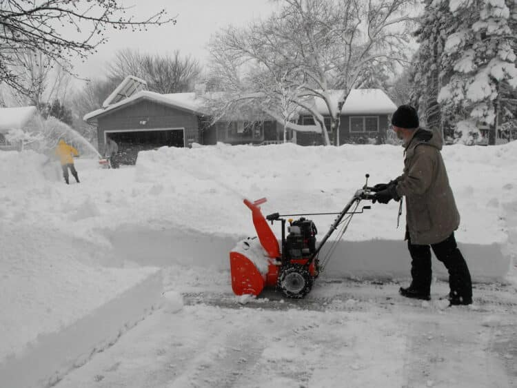 How to use a snowblower