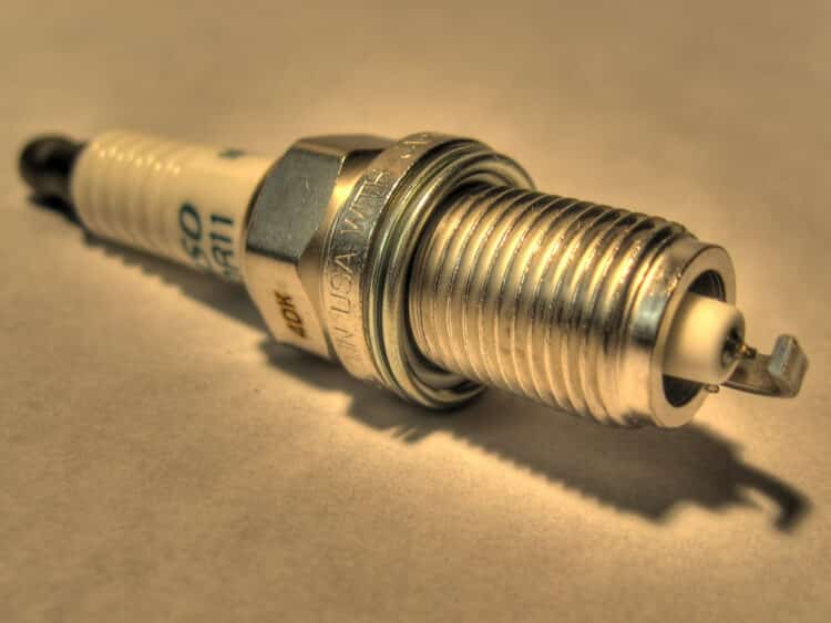 bad lawn mower spark plug