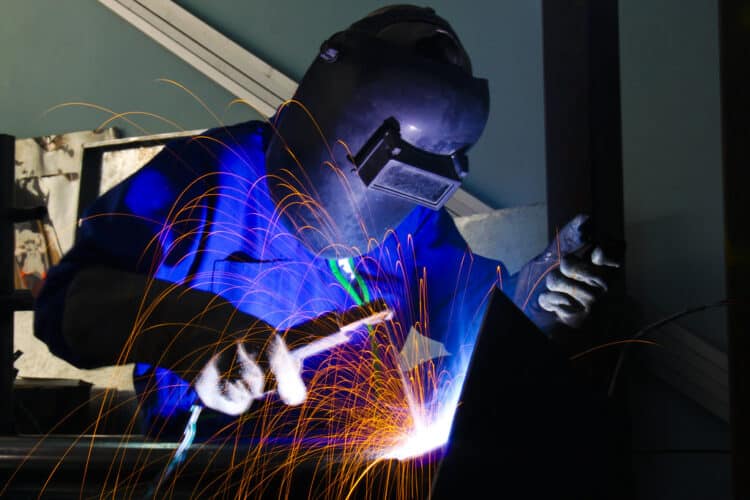 Welding safety aprons