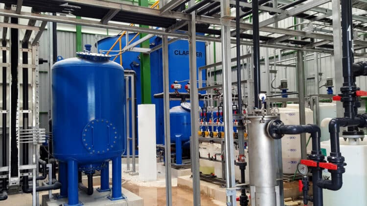 Reverse Osmosis Water System for Power Plant Steam Turbine