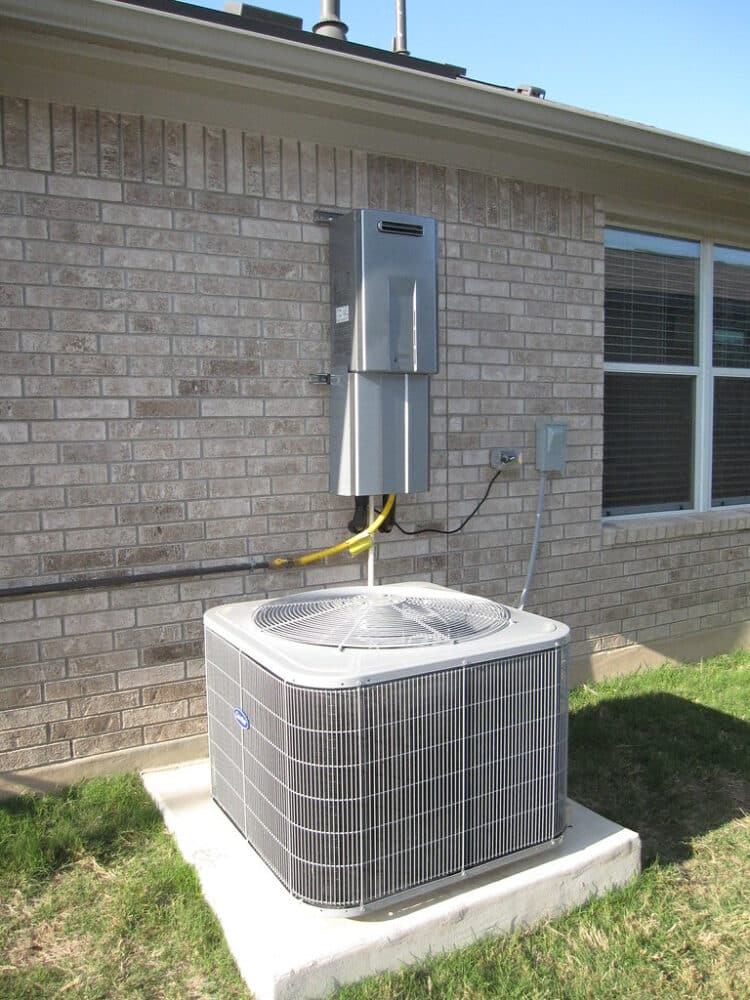 Outdoor Propane Tankless Water Heater