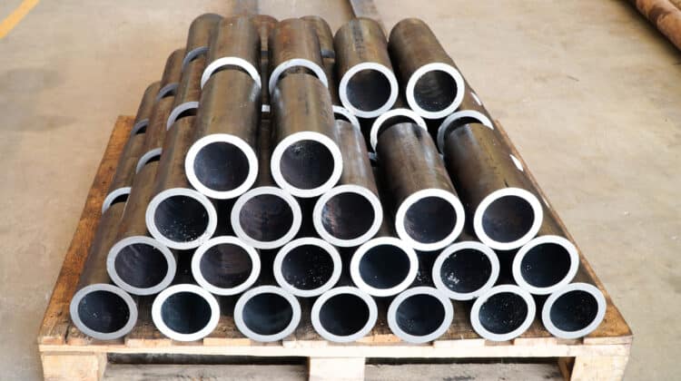 Round steel pipe raw material for automotive parts