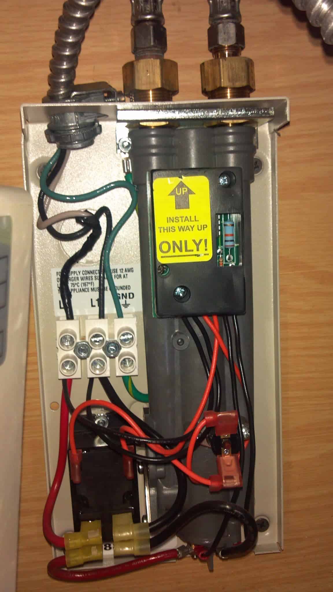 Can a tankless water heater be installed in the attic? Kyle's Garage