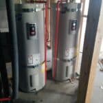 can a hot water heater survive a flood