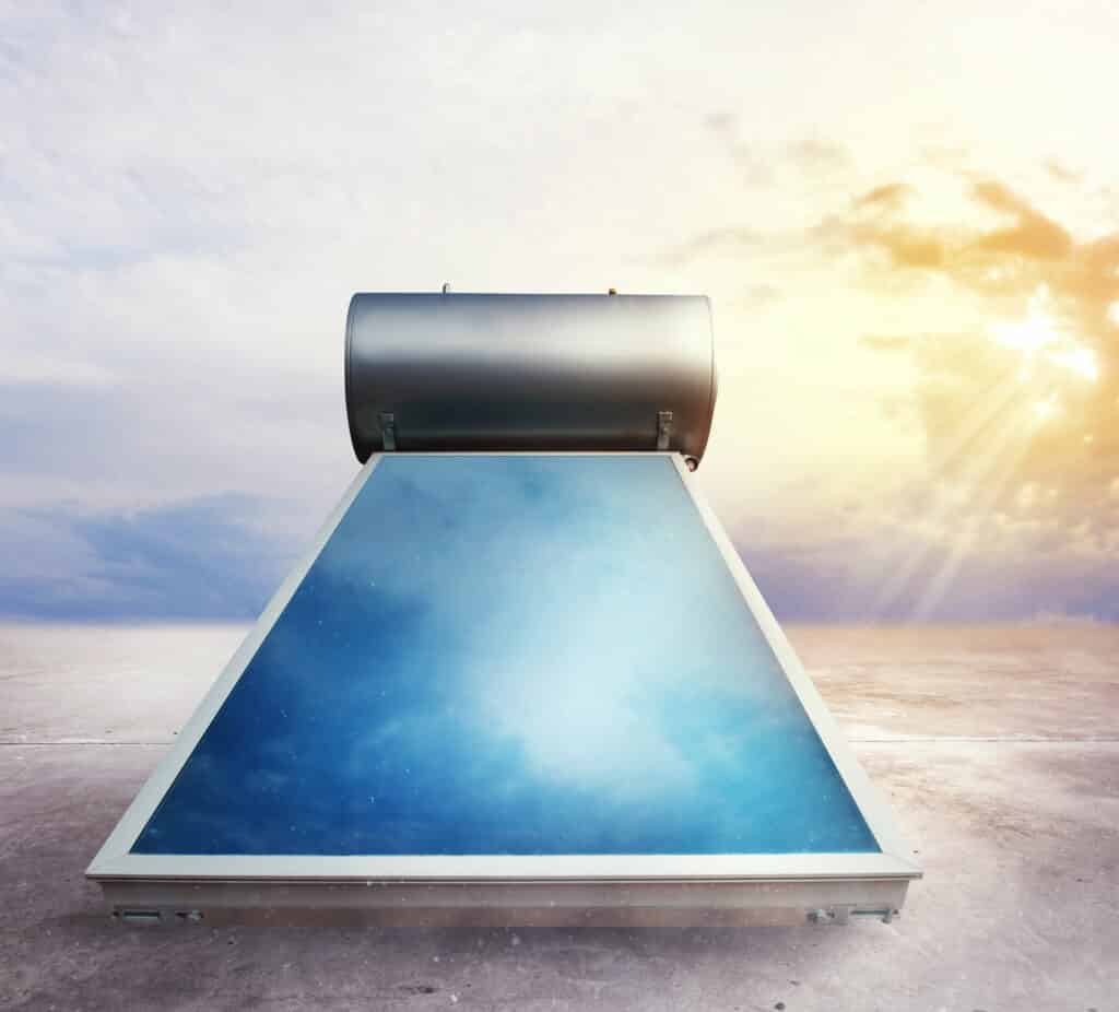 Does solar water heater work in night? Kyle's Garage